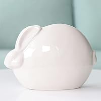 ウサギの形 陶器 装飾品 Amazon.co.jp: うさぎの置物 ラビット 陶器 セラミック